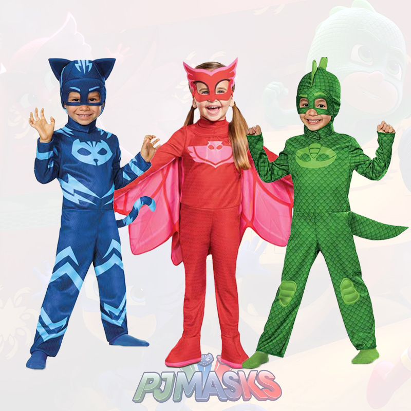 Kids Face Mask - Косплей-костюм детского героя аниме в синей