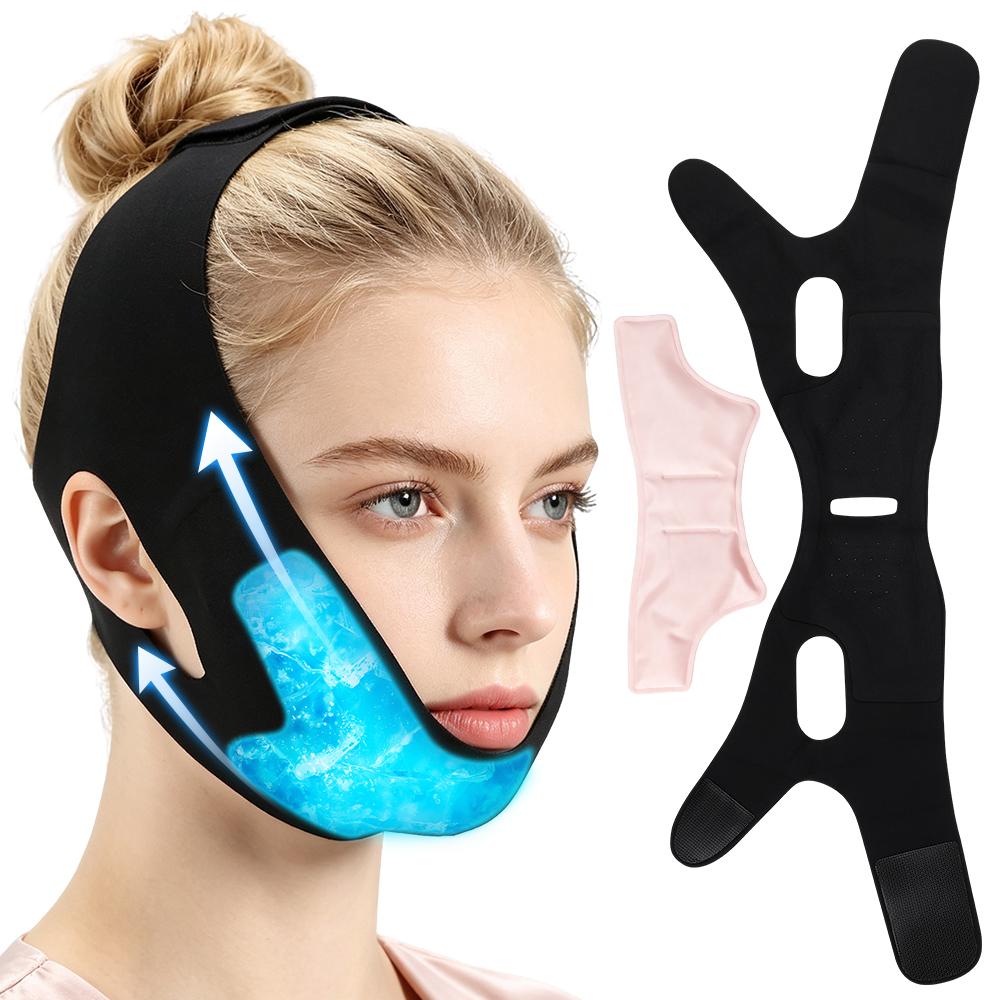 Black Face Mask Pack - Ледяной компресс для лица с многоразовыми