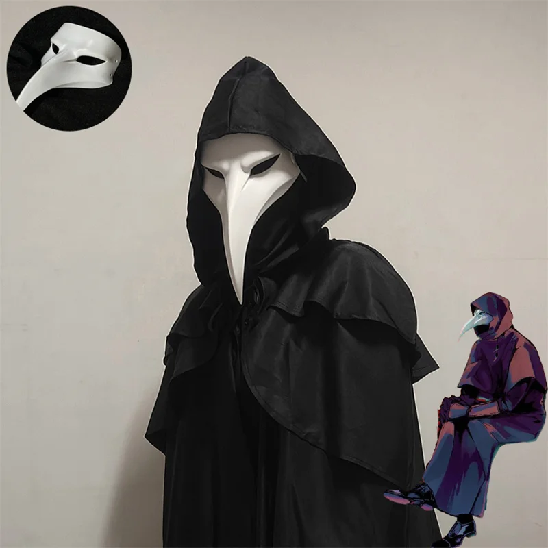 Disposable Surgical Mask - Маска для косплея SCP-049-J «Чумной доктор»